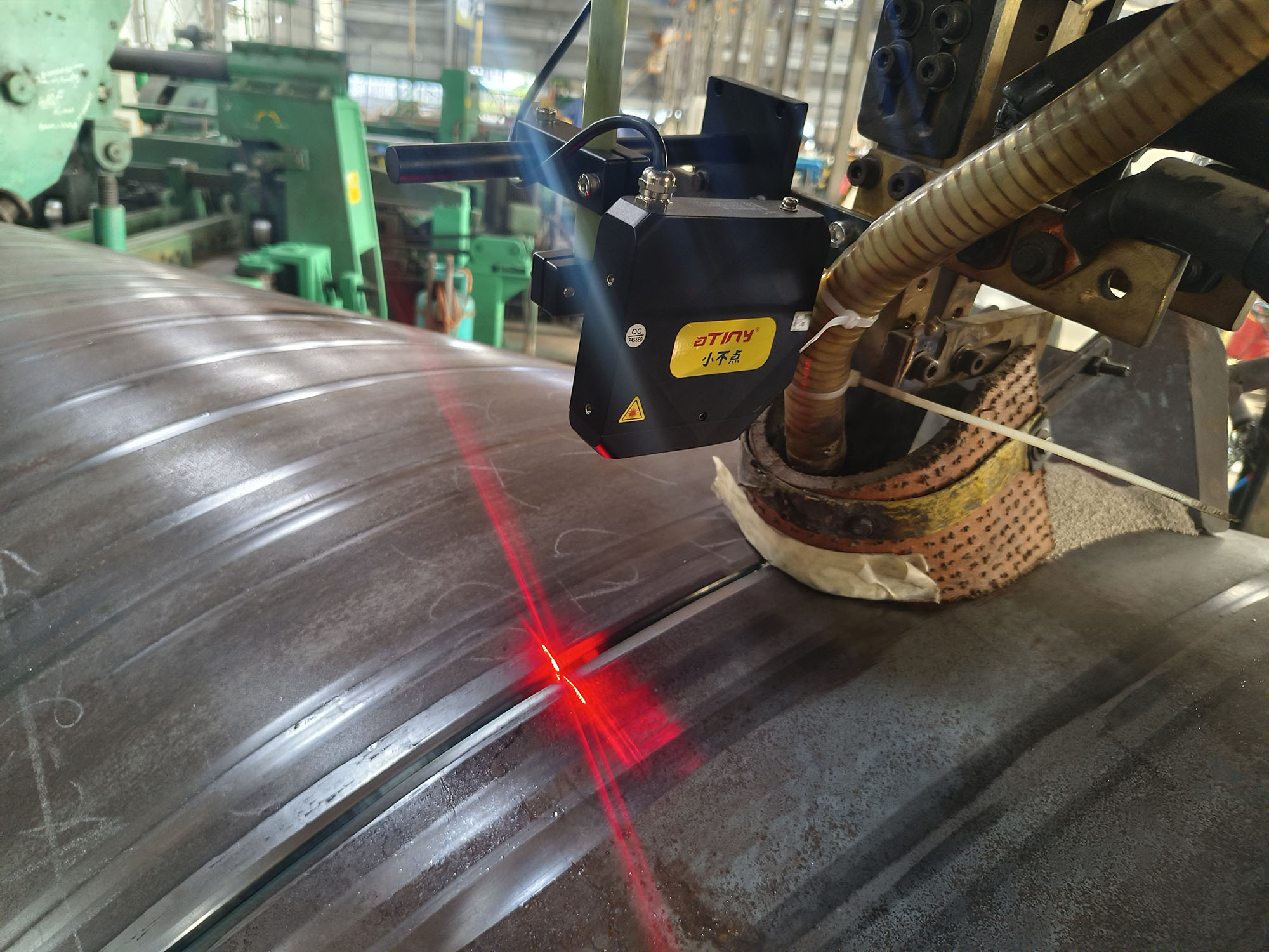 海外客户案例：螺旋管焊接的智能跟踪解决方案