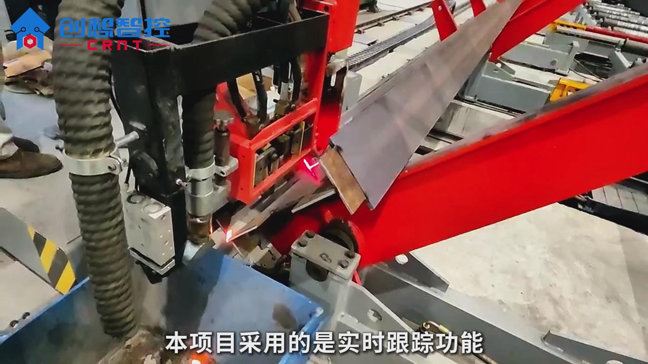 ky体育激光焊缝跟踪系统在H型钢多层多道焊接自动化的应用
