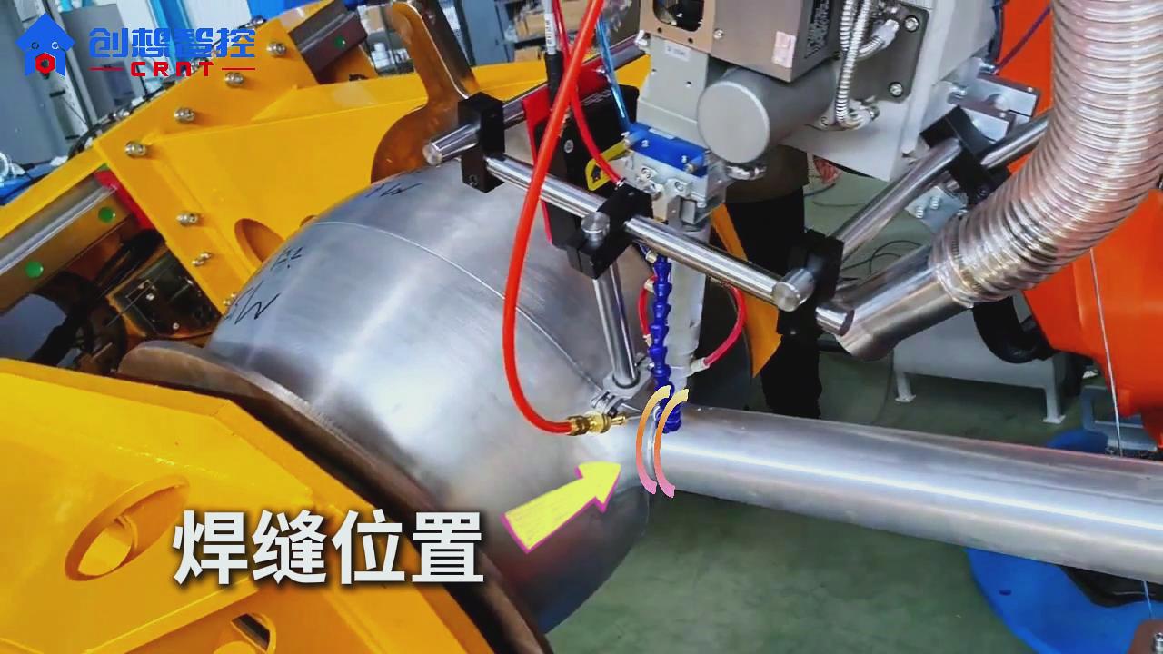 ky体育激光焊缝跟踪系统在特高压变电互感器坡口拼接缝智能焊接的应用